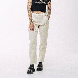 P&Co Service Fatigue Pants in Ecru US Size 2 UK Size 6